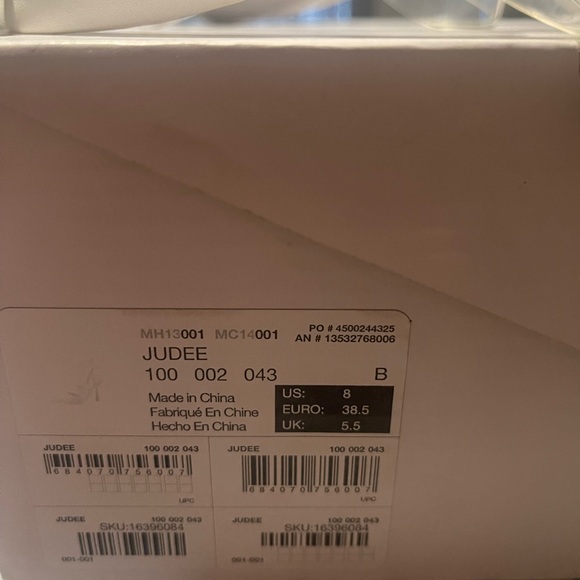 Call It Spring Women's Cream Heels with Clear Straps - Picture 4 of 4